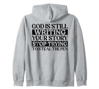 Jesus Not Perfect Just Forgiven Christian Faith Zip Hoodie