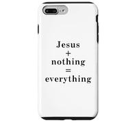 Jesus + nothing = everything Case for iPhone 7 Plus/8 Plus