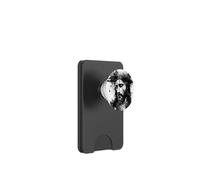 Jesus on the Cross | Black and White Christian PopSockets PopWallet for MagSafe