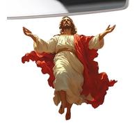 Jesus Ornament 2D Acrylic Holiday Religious Decor