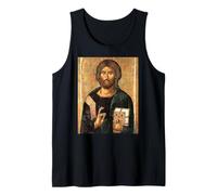 Jesus Orthodox Icon Christ Almighty Tank Top