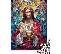 Jesus Our Lord 5 1000-Piece Puzzle for Adults, 70x50cm/1000pcs; White Card Pieces for Easy Sorting; to Finish in A Few Relaxed Sessions