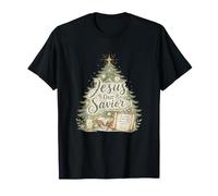 Jesus Our Savior Christmas Celebration God Faith Christian T-Shirt