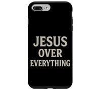Jesus Over Everything Christian Inspirational Motivational Case for iPhone 7 Plus/8 Plus