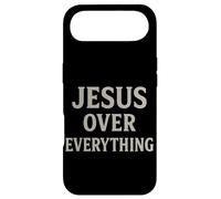 Jesus Over Everything Christian Inspirational Motivational Case for iPhone Air