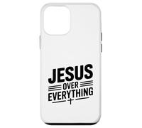 Jesus Over Everything Faith Inspirational Case for iPhone 12 mini