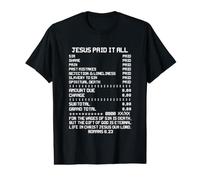 Jesus Paid-It All Christianity Christian Bible Romans 6 23 Value Graphic T-Shirt