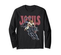 Jesus Panther Long Sleeve T-Shirt