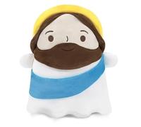 Jesus Pillow Doll Toy Pillow, Blue