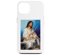 Jesus plays Drums - Christian Drummer Case for iPhone 13