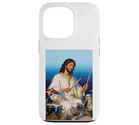 Jesus plays Drums - Christian Drummer Case for iPhone 13 Pro