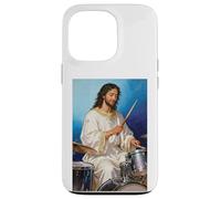 Jesus plays Drums - Christian Drummer Case for iPhone 13 Pro