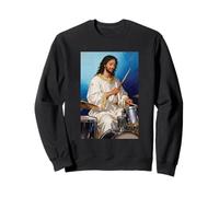 Jesus plays Drums - Christian Drummer Sweatshirt