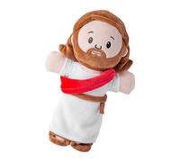 Jesus Plush Pillow - Cartoon Plush Character Soft Elastic Throw Pillow | Cozy Decorative Bedroom Accessory, Comfortable Plush Design with Soft Texture for Playroom, Kids Room, W