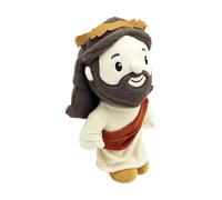 Jesus Plush - Soft Huggable Character for Boys, Girls and Teens | Available of Goodnight Companion Showing Family, Friends, Church, Sunday School, Sofa, L