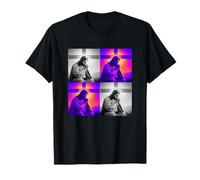 Jesus praying next to the cross. illustration T-Shirt