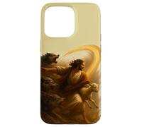 Jesus Protects The Lamb From Wolves Religious Christian Case for iPhone 15 Pro Max