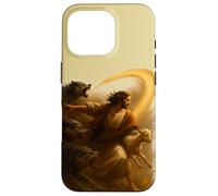 Jesus Protects The Lamb From Wolves Religious Christian Case for iPhone 16 Pro