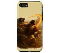 Jesus Protects The Lamb From Wolves Religious Christian Case for iPhone SE (2020) / 7/8