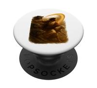 Jesus Protects The Lamb From Wolves Religious Christian PopSockets Adhesive PopGrip