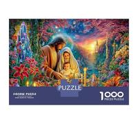 Jesus Puzzles 1000 Piece. Impossible Puzzles Challenge Toy for Adults& Kids Age 14 Years Up 70x50cm/1000pcs