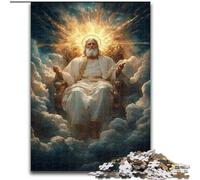 Jesus Puzzles for Adults 1000 Pieces, Suitable for Ages 14 And Up Wall Decoration Christmas Birthday Gift (50x75cm)