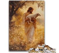 Jesus Puzzles for Adults 2000 Pieces,Staycation Kill Time Every Piece Is Unique - Challenging Family Fun Game (70X100cm)