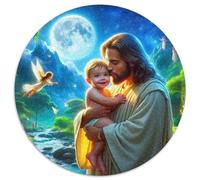 Jesus - Religion 1000 Piece Jesus - Religion Jigsaw Puzzles What Happens Next Educational Games for Adults And Kids 1000pcs (67.5x67.5cm)