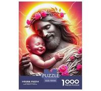 Jesus - Religion 1000 Piece Jigsaw Adults Fun Challenging Creative Gifts Women And Man Home Decoration Puzzles 70x50cm/1000pcs