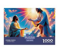 Jesus - Religion 1000 Piece Jigsaw Puzzle for Adults And Kids - Christian Faith Includes Whimsies, Premium Quality, Family Activity 70x50cm/1000pcs