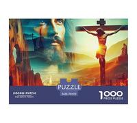 Jesus - Religion 1000 Piece Jigsaw Puzzle - For Adults And Kids - Christian Faith Includes Whimsies, Unique, Family Activity 70x50cm/1000pcs