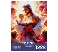 Jesus - Religion 1000 Piece Jigsaw Puzzle For Adults Challenging Game Stress Relief Puzzle Exercise The Memory of The Brain for The Whole for Women, Gifts for Men 38x26cm/1000pcs