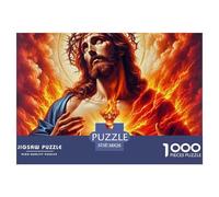 Jesus - Religion 1000 Piece Jigsaw Puzzle for Adults - Christian FaithIncludes Whimsies, Premium Quality, Gift, DIY Wall Decor, 'What Happens Next' 38x26cm/1000pcs