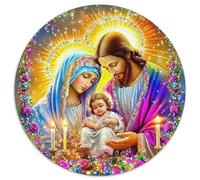Jesus - Religion 1000 Piece Jigsaw Puzzle for Adults Religious Art Colourful Jigsaws Challenge Games Fun Present & Activity 1000pcs (67.5x67.5cm)