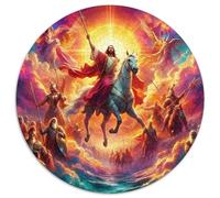 Jesus - Religion 1000 Piece Jigsaw Puzzle for Kids And Adults Religious Art Challenging Puzzles Educational Games Fun Present & Activity 1000pcs (67.5x67.5cm)