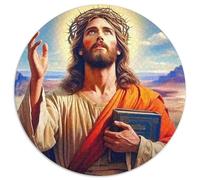 Jesus - Religion 1000 Piece Jigsaw Puzzle for Women, Men Religious Art Challenging Puzzles Challenge Games Creativity & Gift Giving 1000pcs (67.5x67.5cm)