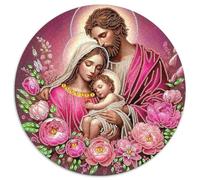 Jesus - Religion 1000 Piece Jigsaw Puzzle for Women, Men Religious Art Colourful Jigsaws Challenge Games Fun Present & Activity 1000pcs (67.5x67.5cm)