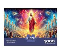 Jesus - Religion 1000 Piece Jigsaw Puzzle - Stimulating Mental Activity - Premium Paper Material 52x38cm/1000pcs