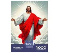 Jesus - Religion, 1000-piece Jigsaw Puzzle, Thoughtfully Designed Pastime Supporting Entertainment Education Mindfulness Aesthetics, Ideal Companion for Modern Home Lifestyles, Suitable for Ages 12+,