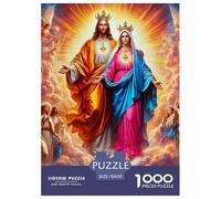 Jesus - Religion, 1000-piece Jigsaw Puzzle, Visually Engaging Pastime Creating Frame Worthy Artwork upon Completion, Stylish Home Display Option Blending Leisure Creativity, Suitable for Ages 12+, 7