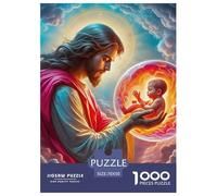 Jesus - Religion 1000 Piece Jigsaw Puzzles for Adults Challenge High Difficulty Home Decoration Creativity & Gift Giving 70x50cm/1000pcs