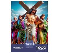 Jesus - Religion 1000 Piece Jigsaw Puzzles for Adults Challenge High Difficulty Home Decoration Family Puzzle Game Birthday Gifts 70x50cm/1000pcs