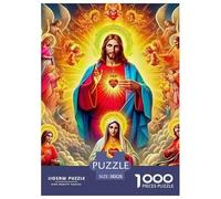 Jesus - Religion 1000 Piece Jigsaw Puzzles for Adults Challenge High Difficulty Home Decors Premium Box Packaging 38x26cm/1000pcs