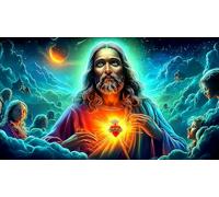Jesus-Religion 1000 Piece Jigsaw Puzzles for Adults Educational Games Jigsaw Puzzle Home Decors for The Whole for Women, Gifts for Men 75x50cm/1000pcs