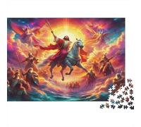 Jesus - Religion 1000 Piece Jigsaw Puzzles for Adults in Vibrant Colours Jigsaws for Adults for Educational Game Challenge As Wall Art for Living Room 52x38cm/1000pcs