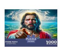 Jesus - Religion 1000 Piece Jigsaw Puzzles - Jigsaw Puzzles for Adults 1000 Pieces Is Ideal As Gifts for The Whole Family And The Jigsaw 1000 Pieces for Adults Absolutely Stunning