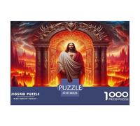Jesus - Religion 1000 Piece Jigsaw Puzzles - Jigsaw Puzzles for Adults 1000 Pieces Is Ideal As Gifts for The Whole Family And The Jigsaw 1000 Pieces for Adults Absolutely Stunning