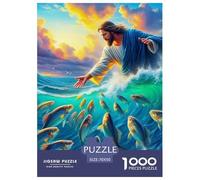Jesus - Religion 1000 Piece Puzzles Adults Game Challenging Creative Gift Women And Man Home Decoration Puzzles 70x50cm/1000pcs