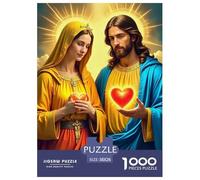 Jesus - Religion 1000 Pieces Jigsaw Adults Fun Challenging Creative Gift Women And Man Home Decoration Puzzles 38x26cm/1000pcs
