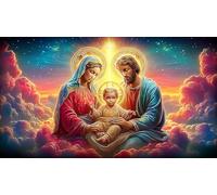 Jesus-Religion 1000 Pieces Jigsaw Puzzles for Adults Educational Games Jigsaw Puzzle Home Decoration for Adults and Kids Age 12 Years Up 38x52cm/1000pcs